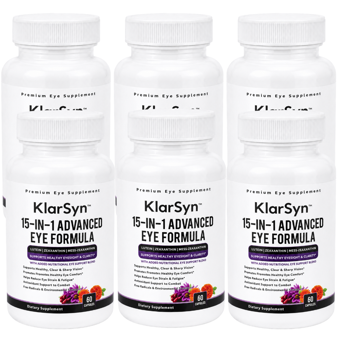 KlarSyn™ Synformula | Förbättra din syn med 98 % på bara 3 dagar – bekvämt från ditt eget hem.
