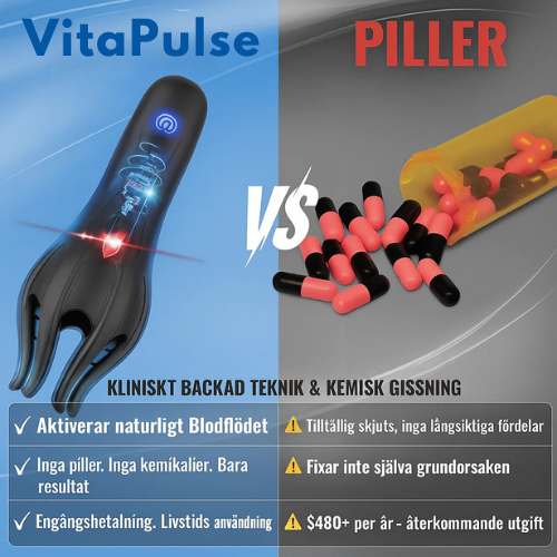 VitaPulse™ | Återställ självförtroende och vitalitet – naturligt stöd för män