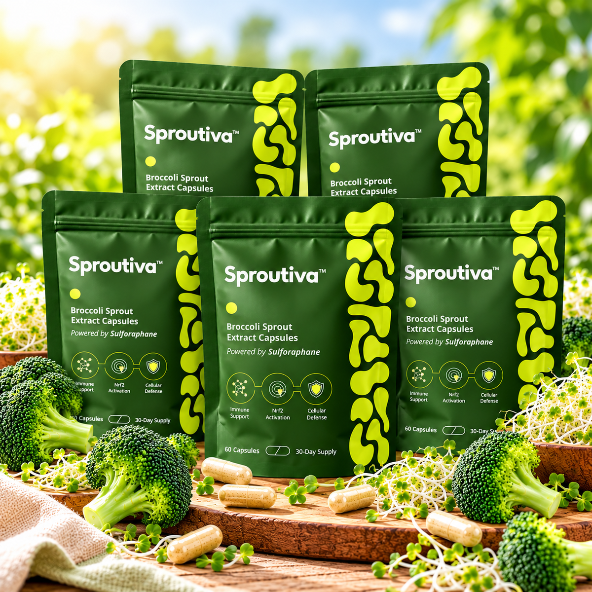 Sproutiva™ | Broccoli Sprout & Sulforaphane Support