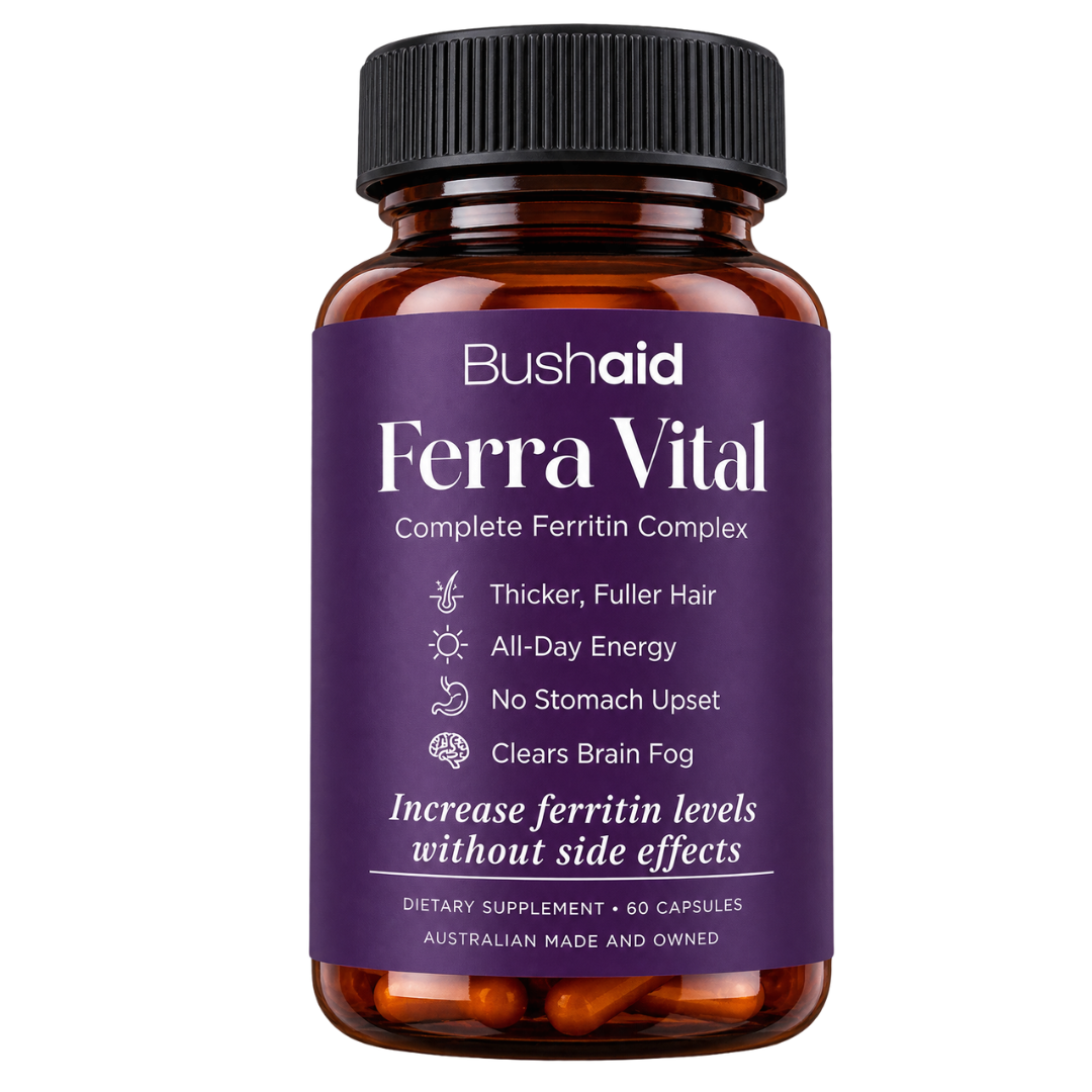 Ferra Vital™ Complete Ferritin Complex – Järn med långsam frisättning + B6, B12, folat & C-vitamin