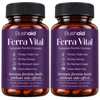 Ferra Vital™ Complete Ferritin Complex – Järn med långsam frisättning + B6, B12, folat & C-vitamin