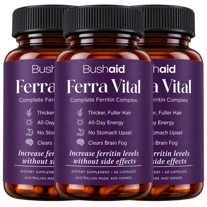 Ferra Vital™ Complete Ferritin Complex – Järn med långsam frisättning + B6, B12, folat & C-vitamin