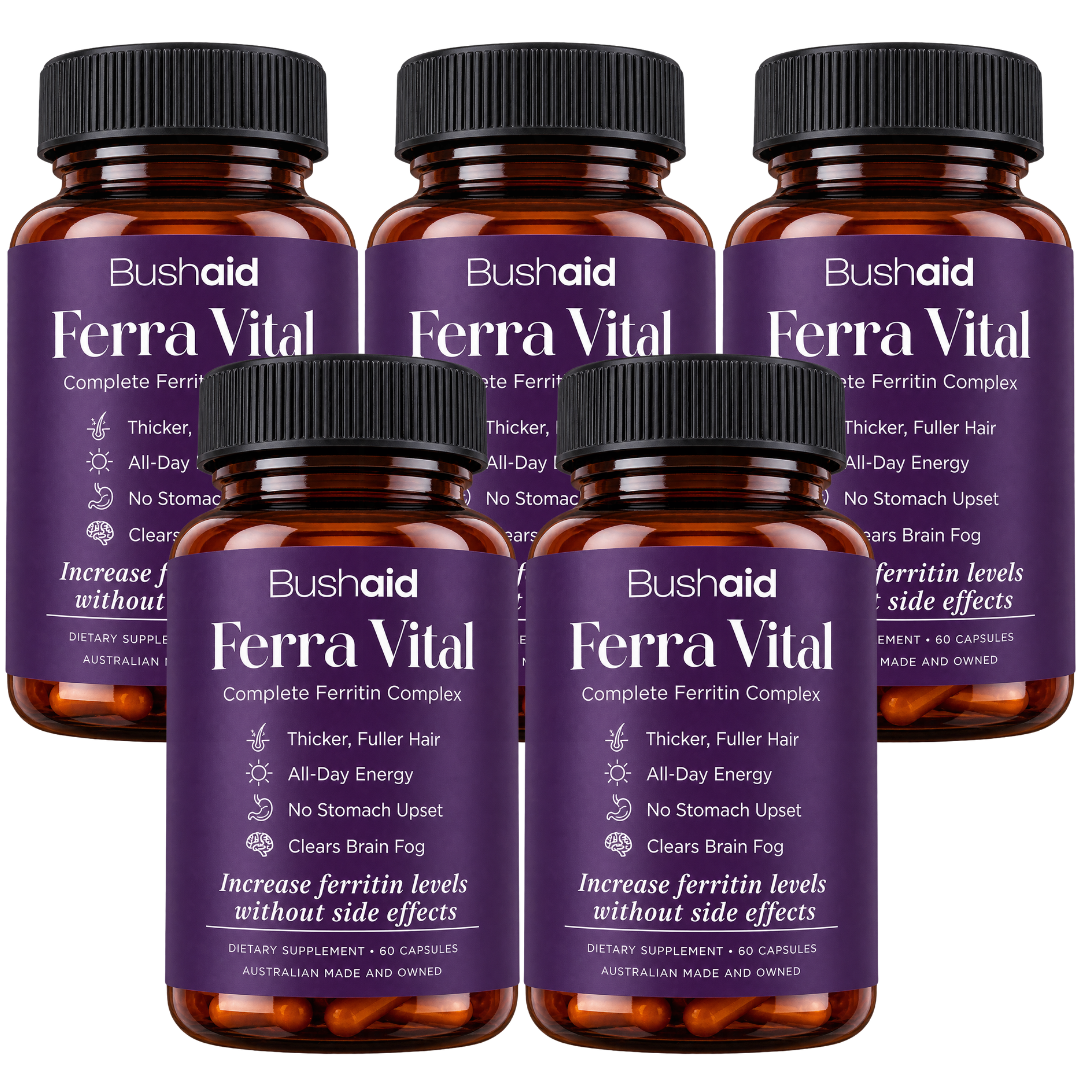 Ferra Vital™ Complete Ferritin Complex – Järn med långsam frisättning + B6, B12, folat & C-vitamin