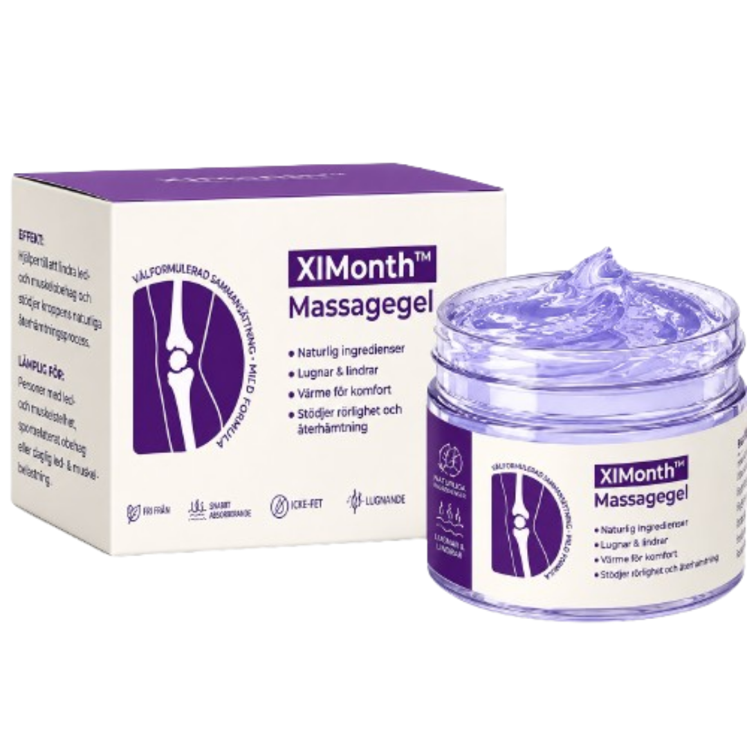 XIMonth™ Massagegel med örtformula — 100 g