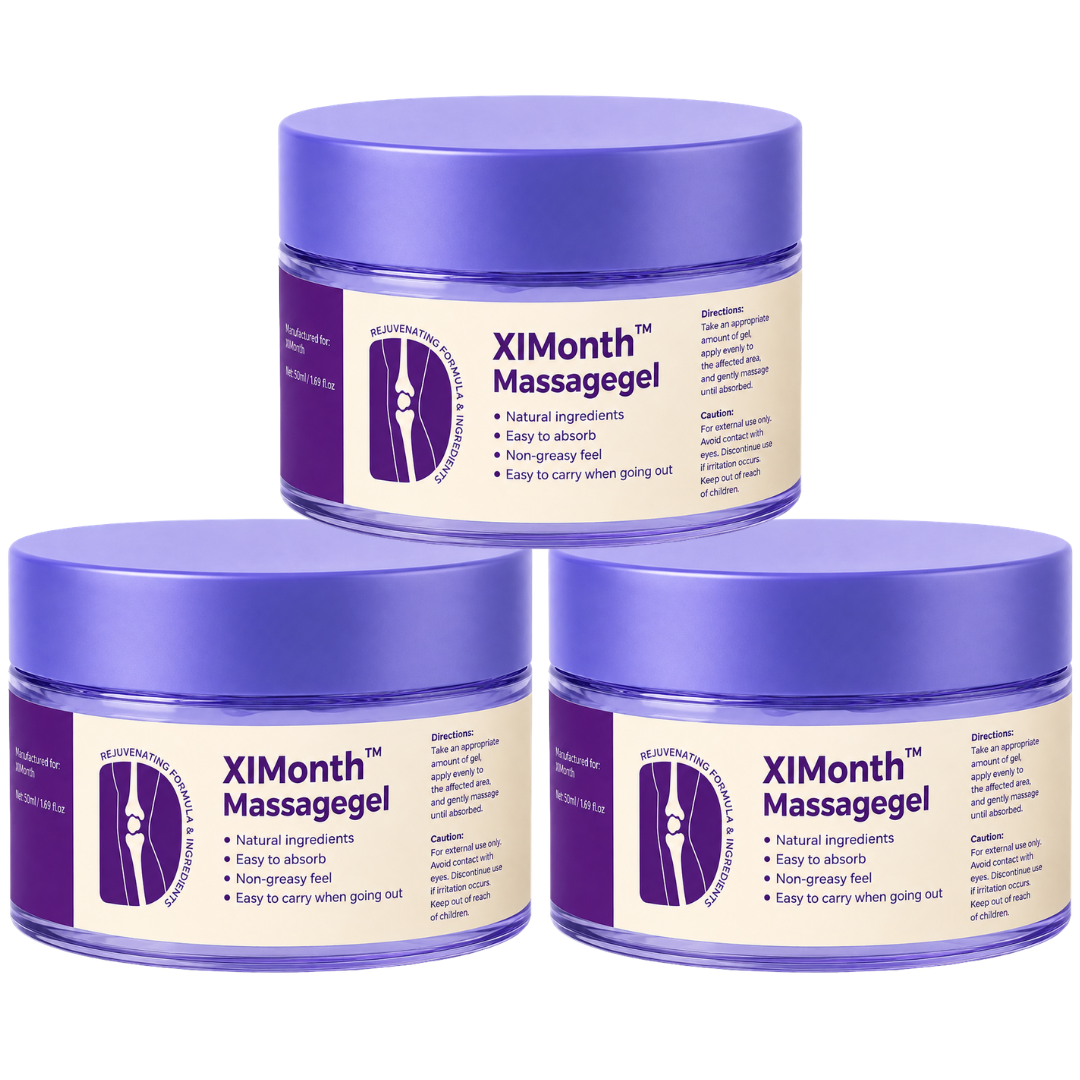 XIMonth™ Massagegel med örtformula — 100 g
