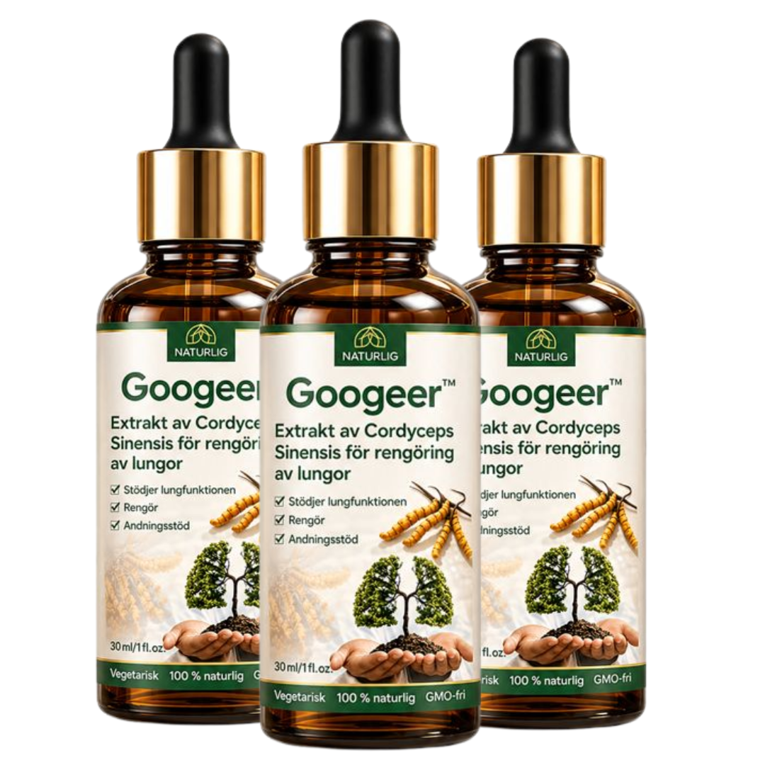 Googeer™ Lungstöd-droppar