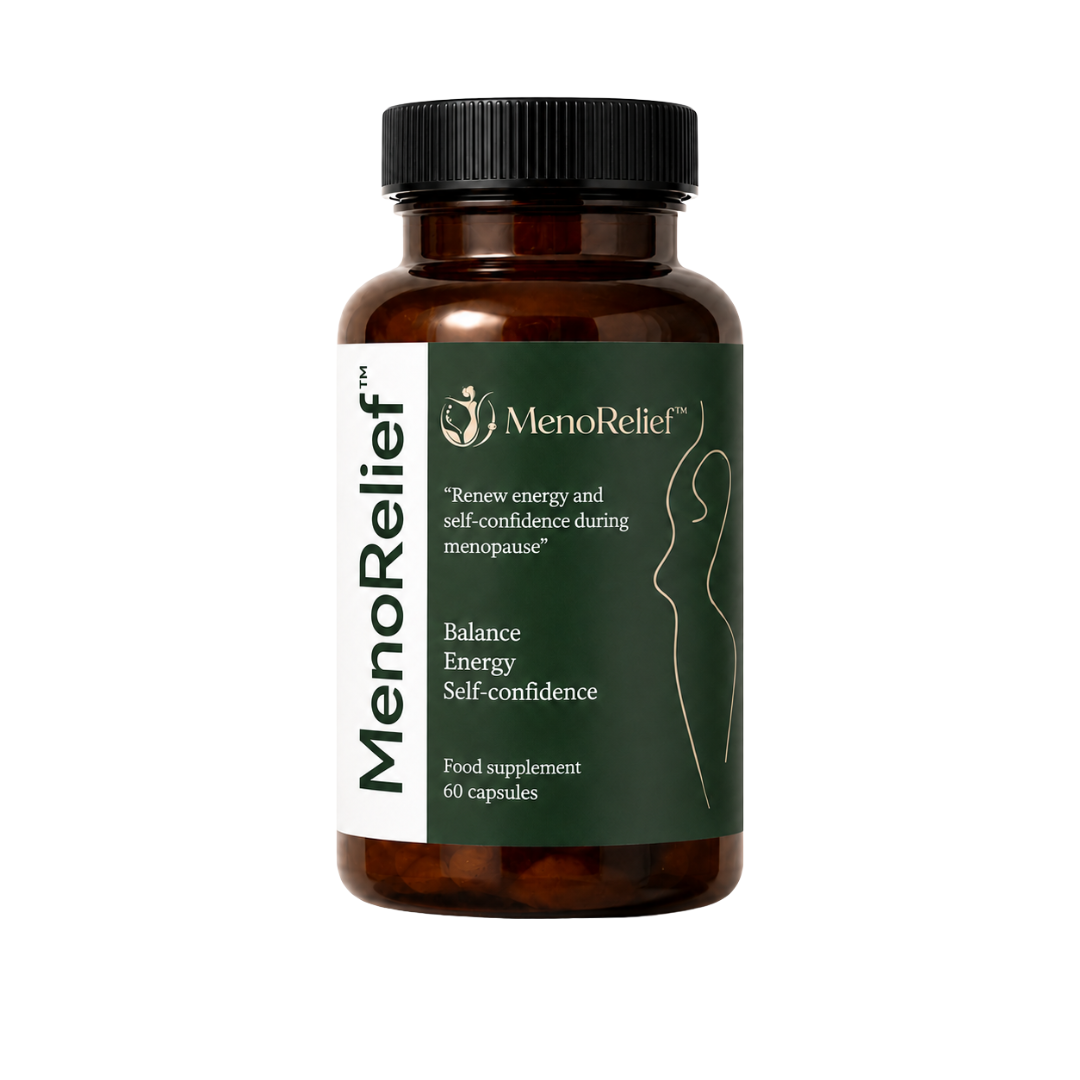 MenoRelief™-kapslar | Slipp stickande hälsmärta inom 1 vecka