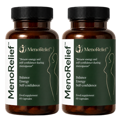 MenoRelief™-kapslar | Slipp stickande hälsmärta inom 1 vecka