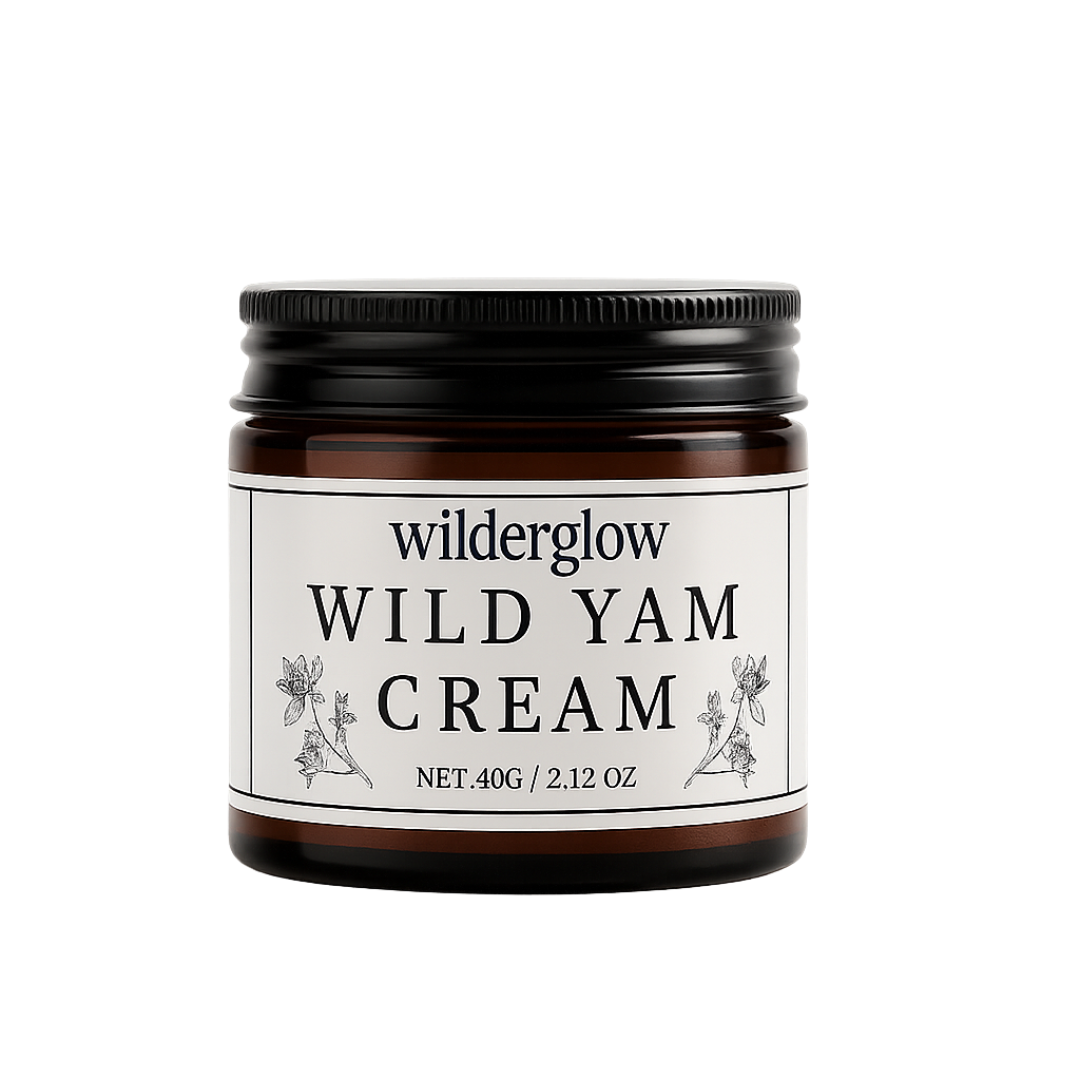 WilderGlow™ Wild Yam Cream för hormonell balans