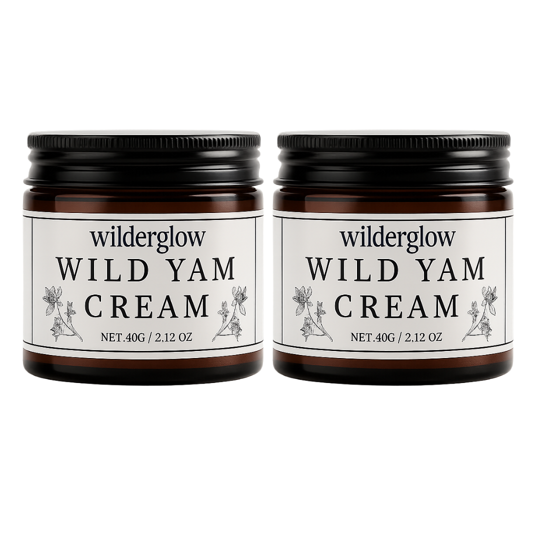 WilderGlow™ Wild Yam Cream för hormonell balans