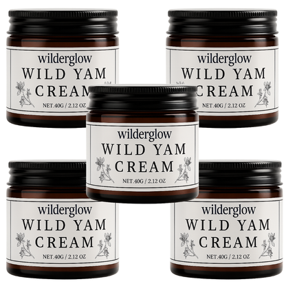 WilderGlow™ Wild Yam Cream för hormonell balans