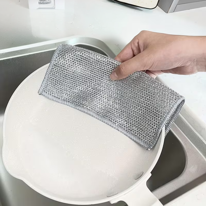 CleanFast| Rostfri Ståltråd Återanvändbar Diskduk