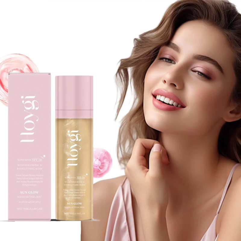 Hoygi | Titaniumdioxid + Hyaluronsyra SPF 50+ Inställning Mist