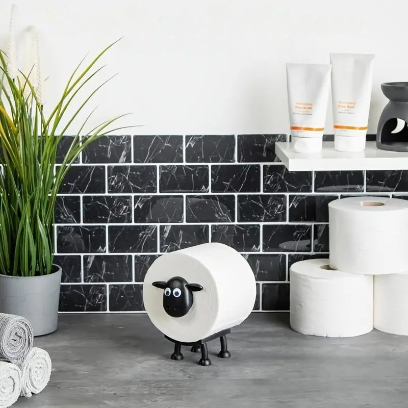Lamm Roll | Fårdesign Dekorativ Toalettrullehållare