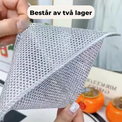 CleanFast| Rostfri Ståltråd Återanvändbar Diskduk