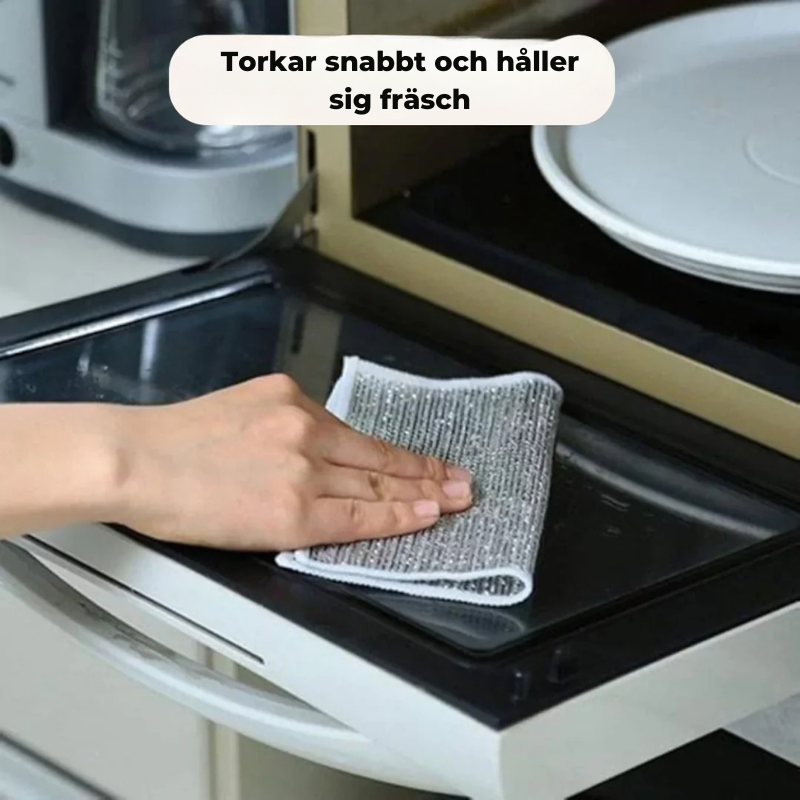 CleanFast| Rostfri Ståltråd Återanvändbar Diskduk