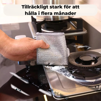 CleanFast| Rostfri Ståltråd Återanvändbar Diskduk