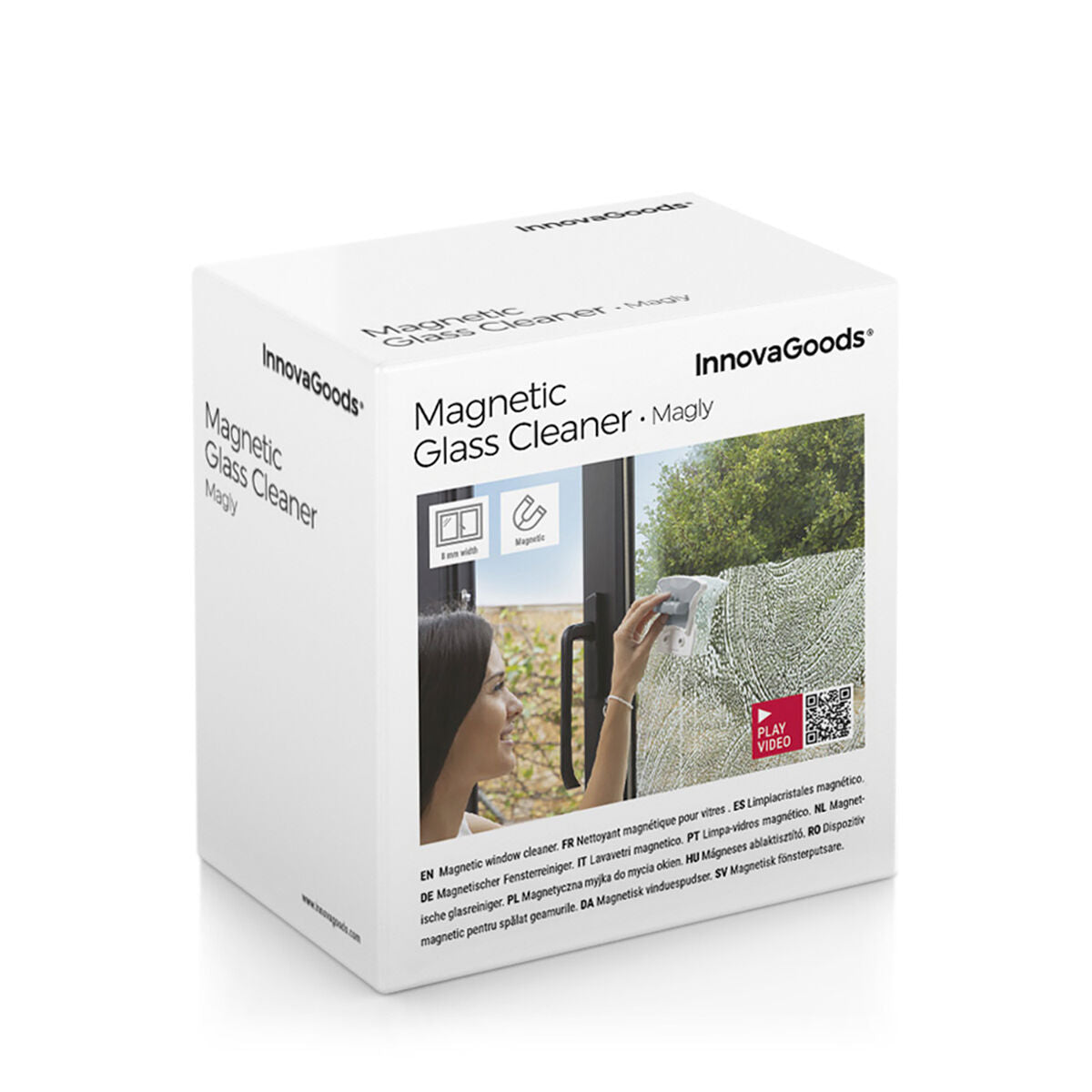 Magnetisk glasrengörare