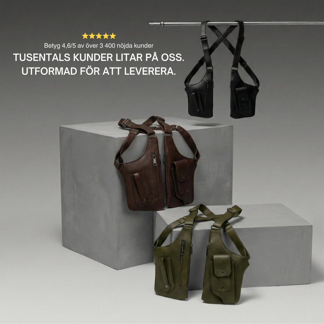 VaultBag™ | Premium Läderväska
