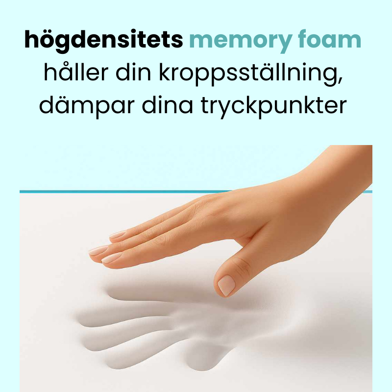 Relaxa™ Sittkudde – Komfort för Rygg, Höft & Svanskota