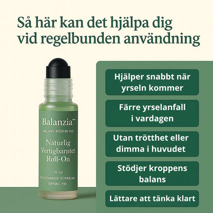 Balanzia™ - Naturlig hjälp mot yrsel och illamående