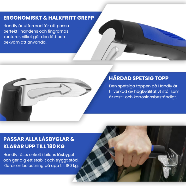 SafeGrip™ För en smidigare resa