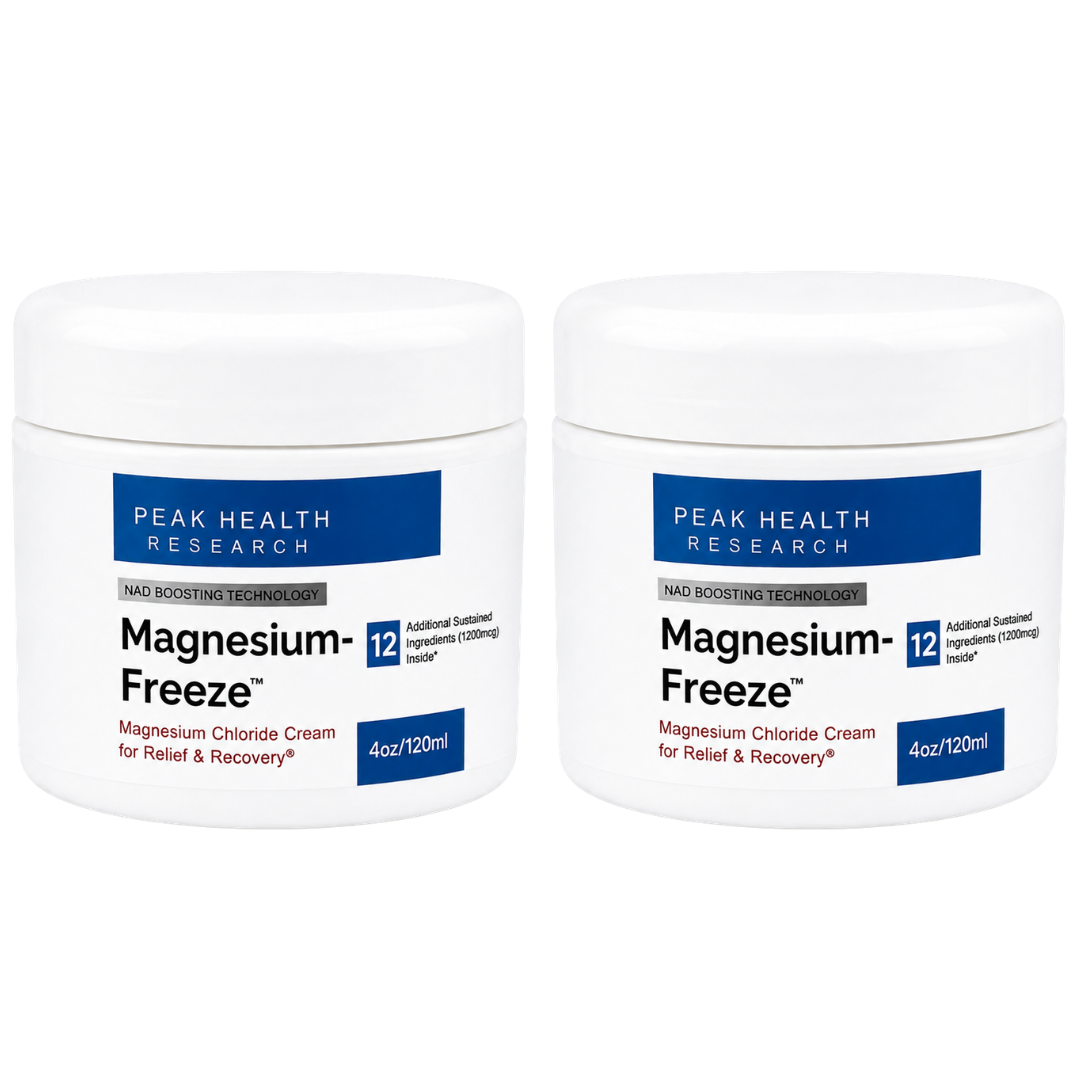 Magnesium Freeze™ Kräm | Minska axelsmärta med upp till 85 % på bara 7 dagar!