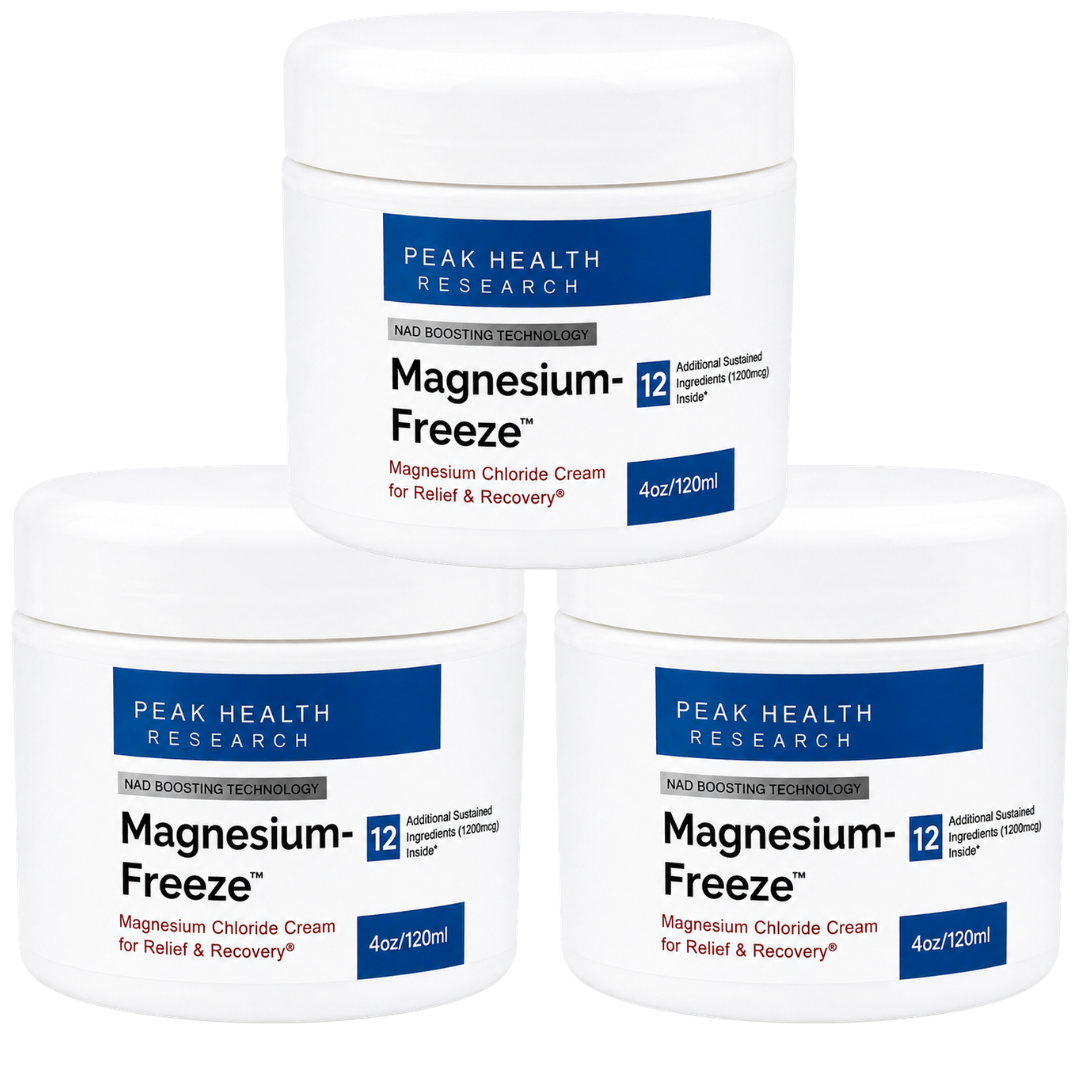 Magnesium Freeze™ Kräm | Minska axelsmärta med upp till 85 % på bara 7 dagar!