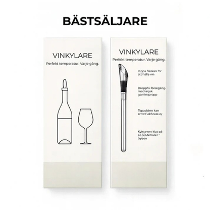 Vinkylare - Perfekt serveringstemperatur. Varje gång.