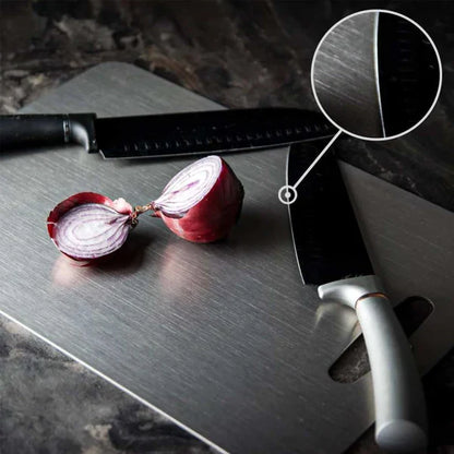 TitanMaster™ | Den professionella, hygieniska skärbrädan i titan