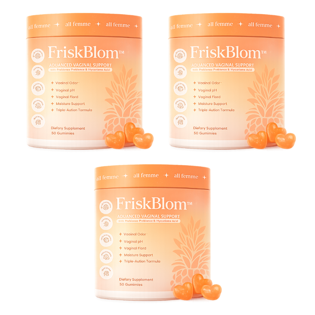 FriskBlom™ | 7-dagarskuren för en fräsch och balanserad intimhälsa!
