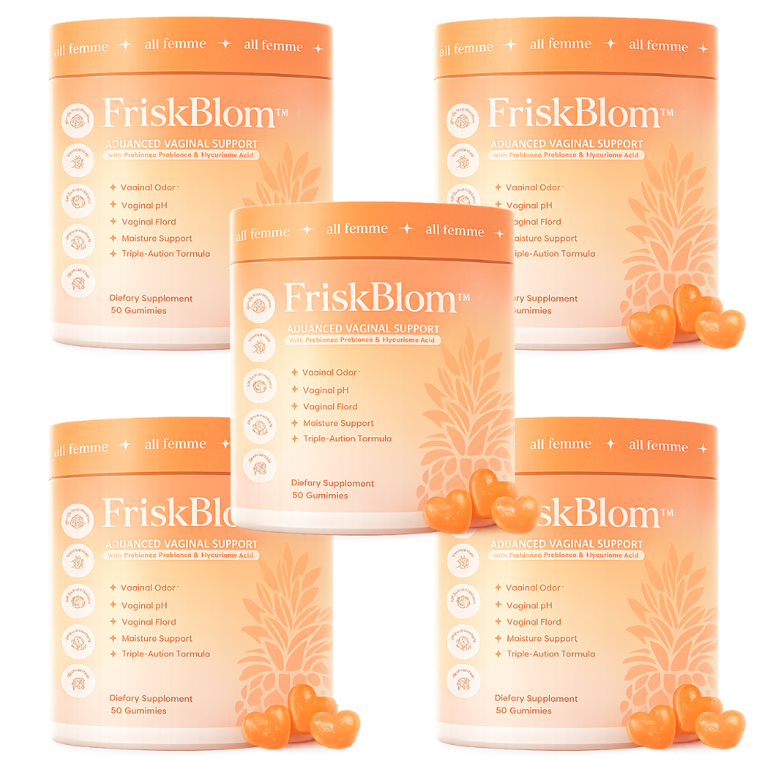 FriskBlom™ | 7-dagarskuren för en fräsch och balanserad intimhälsa!