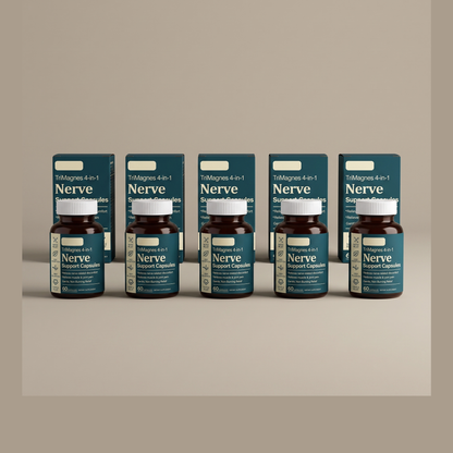 Neuvara TriMagnes 4-in-1, 60 kapslar - 5 pack